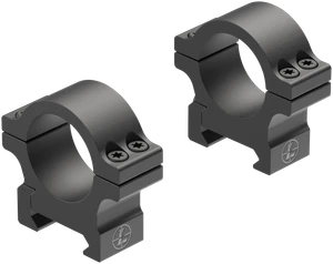 Leupold 180943 Open Range Cross-Slot  Matte Black 1" Low                                                                                                                                                