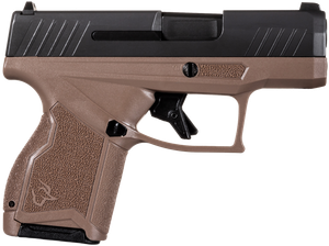 Taurus 1-GX4M931-B GX4  Micro-Compact Frame 9mm Luger 11+1 3.06" Satin Black DLC Stainless Steel Barrel Black Alloy Steel Serrated Slide Brown Stainless Steel Frame Textured Grip                      
