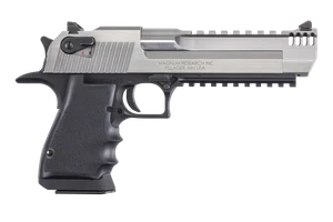 Magnum Research DE44ASIMB Desert Eagle Mark XIX L6 44 Rem Mag 6" 8+1 Black Hardcoat Anodized Aluminum Frame Stainless Steel Slide Black Polymer Grip                                                    