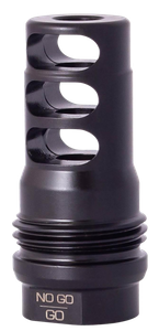 Rugged Suppressor MB011 3 Port Brake  Black with 1/2"-28 tpi Threads & 2.16" OAL for 5.56x45mm NATO Radiant762, Surge762, Razor762 & Micro30 Suppressors                                                
