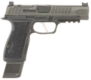 Sig Sauer 365AXGF9BFO P365 Fuse Compact Frame 9mm Luger 17+1 4.30" Black Carbon Steel Barrel, Black Nitron Optic Ready/Serrated Stainless Steel & Frame w/Beavertail & Picatinny Rail, Black AXG Grip   
