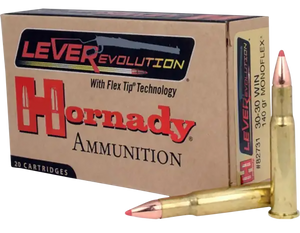 Hornady 82731 LEVERevolution  30-30Win 140gr MonoFlex 20 Per Box/10 Case                                                                                                                                