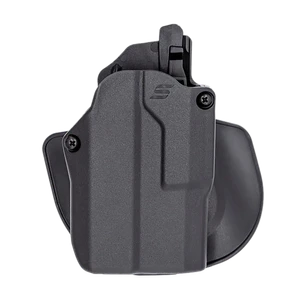 Safariland SOLIS1565A7C3412 Solis ALS  OWB Black Fits P365 X-Macro, Compatible w/ TLR-7, Left Hand                                                                                                      