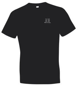 Hornady Gear 30123 Fueled By Hornady  Black Cotton, Short Sleeve Semi-Fitted Large                                                                                                                      
