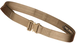 Tacshield T30LGCY Tactical Gun Belt Coyote Webbing 38"-42" 1.50" Wide Buckle Closure                                                                                                                    