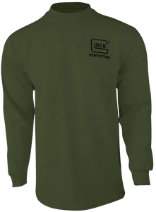 Glock AP96069 Born In Austria  Military Green Pre-Shrunk Cotton Long Sleeve 2XL                                                                                                                         