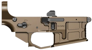 Radian Weapons R0389 A-DAC 15 Lower Receiver Aluminum Radian Brown Cerakote AR Platform                                                                                                                 