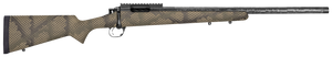 Proof Research 135297 Glacier TI Full Size 7mm PRC 4+1 24" Carbon Fiber Match Grade Threaded Barrel, Black Cerakote Titanium Receivern w/Picatinny Rail, Fixed PROOF Hunter TFDE Carbon Fiber Stock     
