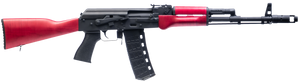 Century Arms RI5042N BFT  5.56x45mm 30+1 16.25" Manganese Phosphate Steel Barrel, Manganese Phosphate Optic Ready Steel Receiver, Matte Red Wood Stock, Black Polymer Grip                              