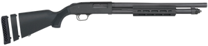 Mossberg 50799 590A1  12 Gauge Pump 3" 6+1 18.50" Black Parkerized Heavy Walled Barrel, M-LOK Forend, Black Parkerized Steel Drilled & Tapped Receiver, Fixed Black Synthetic Stock, Cylinder Bore Choke