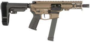 CMMG Banshee MKGS 9mm Luger 5" PDW Pistol with Brace - Bronze