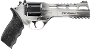 Chiappa Firearms 340334 Rhino 60DS Limited Edition 357 Mag 6 Shot 6" Stormhunter (White) Steel Vent Rib Barrel, Cylinder & Aluminum Frame, Black Walnut Grip, Hammer Safety                             