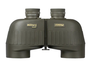 Steiner M1050 Laser Protection Filter 10x50mm SUMR Military Ranging Reticle Floating Prism Sports-Auto Focus, OD Green Makrolon w/Rubber Armor