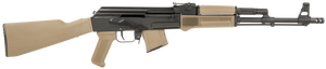Arsenal SAM7R 7.62x39mm 10+1 16.25" Black Chrome Lined Steel Barrel, Black Steel Receiver, Fixed Flat Dark Earth Synthetic Stock & Polymer Grip