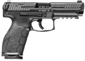 HK 81001065 VP9A1  Full Size 9mm Luger 15+1 4.53" Barrel, Black Steel Optic Ready/Serrated Slide, Black Polymer Frame w/Picatinny Rail, Interchangeable Backstrap Grip, Ambidextrous                    