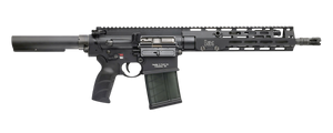 HK 81001053 MR762 A4 7.62x51mm 10+1 13" Threaded Barrel, M-LOK Handguard, Black Receiver w/Picatinny Rail, Black Pistol Tube, Black Ergonomic Grip                                                      
