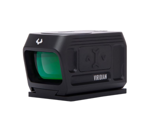 Viridian 9810051 RFX45  Black 1 x 24 mm x 15.5 mm 5 MOA Green Dot ACRO/Glock MOS                                                                                                                        