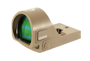Viridian 9810145 RFX35  Flat Dark Earth 1 x 22 mm x 26 mm 3 MOA Green Dot                                                                                                                               