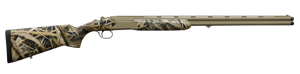 Akkar USA 828 Marsh 28 Gauge 28" Over/Under Shotgun w/ Extended Chokes – Brown Cerakote/Mossy Oak Blades Camo