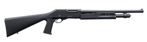 Akkar USA 612 Homestead Defense 12 Gauge 18.5" Pump-Action Shotgun w/ Fixed Cylinder Choke - Pistol Grip
