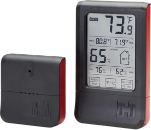Hornady 95907 Wireless Hygrometer  Touchscreen Black                                                                                                                                                    