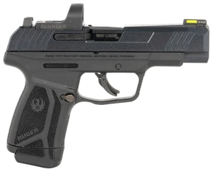 Ruger 3521 Max-9 Long RD 9mm Luger 12+1 4" Black Alloy Steel Optic Ready/Serrated Slide, Black Polymer Frame                                                                                            
