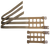 High Speed Gear 40PCC4CB Core Cummerbund 4 Column Coyote Brown Cordura                                                                                                                                  