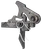 Geissele Automatics 05167 SD-E  Two-Stage Flat Trigger with 2.90-3.80 lbs Draw Weight & for AR-15/AR-10                                                                                                 