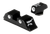 Trijicon 600210 Bright & Tough Night Sights- Glock Standard Frames  Black | Green Tritium White Outline Front Sight Green Tritium White Outline Rear Sight                                              