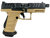 Walther Arms 2877520 PDP Compact Pro SD 9mm Luger 15+1 4.60" Threaded Barrel, Black Optic Cut/Serrated Slide, FDE Polymer Frame with Pic. Rail, Performance Duty Textured Polymer Grip, Flared Magwell  