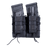 High Speed Gear 11DD02BK TACO Double Decker Black Nylon MOLLE Mount                                                                                                                                     