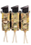 High Speed Gear 11PT03MC TACO Mag Pouch Triple MultiCam Nylon MOLLE Compatible w/ Pistol                                                                                                                