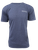 Glock AA75158 Pistol Flag  Heather Navy Cotton/Polyester Short Sleeve XL Semi-Fitted                                                                                                                    