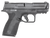 Smith & Wesson 14459 M&P Shield X *CA Compliant Sub-Compact Frame 9mm Luger 10+1 3.60" Black Armornite Stainless Steel Barrel & Optic Ready/Serrated Slide, Black Polymer Frame w/Picatinny Rail, Black 