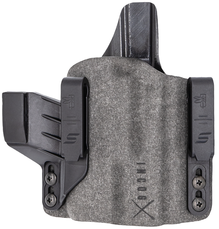 Safariland INCOG0750A0CX261 Incog X  IWB Gray Cordura, Fits Sig P320 Belt Clip Mount, Right Hand                                                                                                        