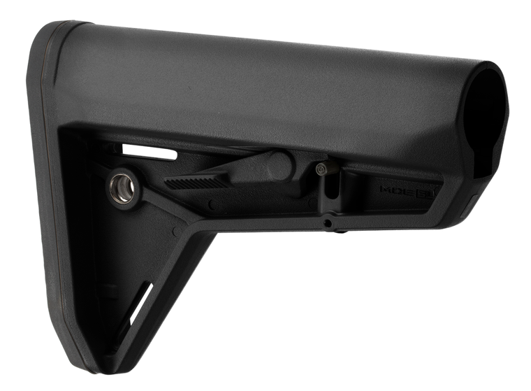 Magpul MAG347-BLK MOE SL Carbine Stock Black Synthetic for AR-15/M16/M4 with Mil-Spec Tube (Tube Not Included)                                                                                          