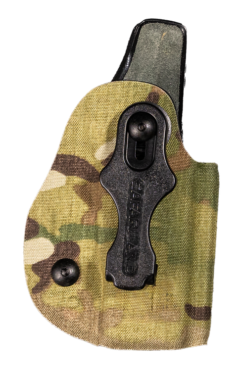 Safariland 20895701 Species  IWB Multi-Cam SafariLaminate Fits Glock 43/43x Belt Clip Mount Right Hand                                                                                                  
