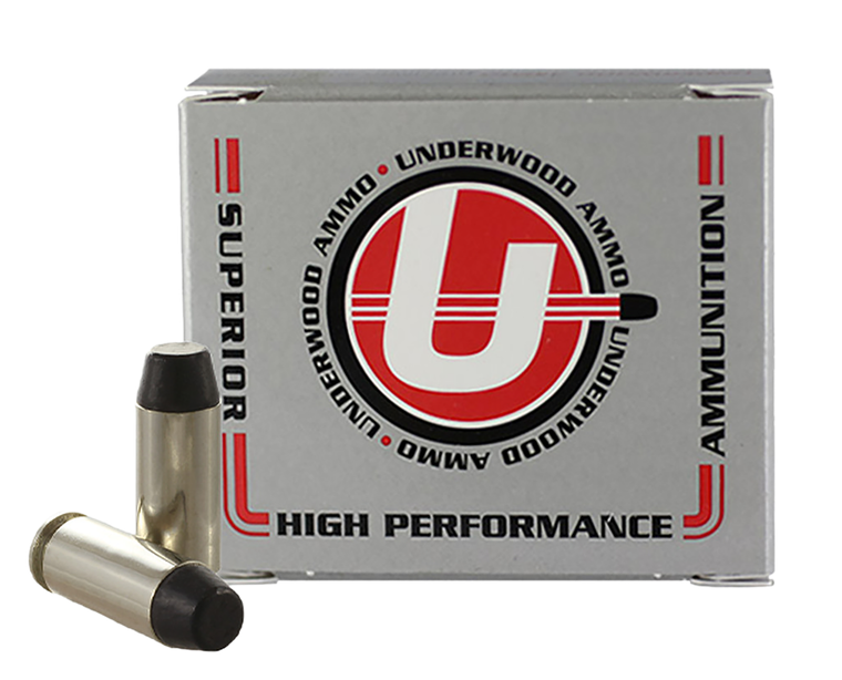 Underwood Ammo 242   10mmAuto 220gr Hard Cast Flat Nose 20 Per Box/10 Case                                                                                                                              