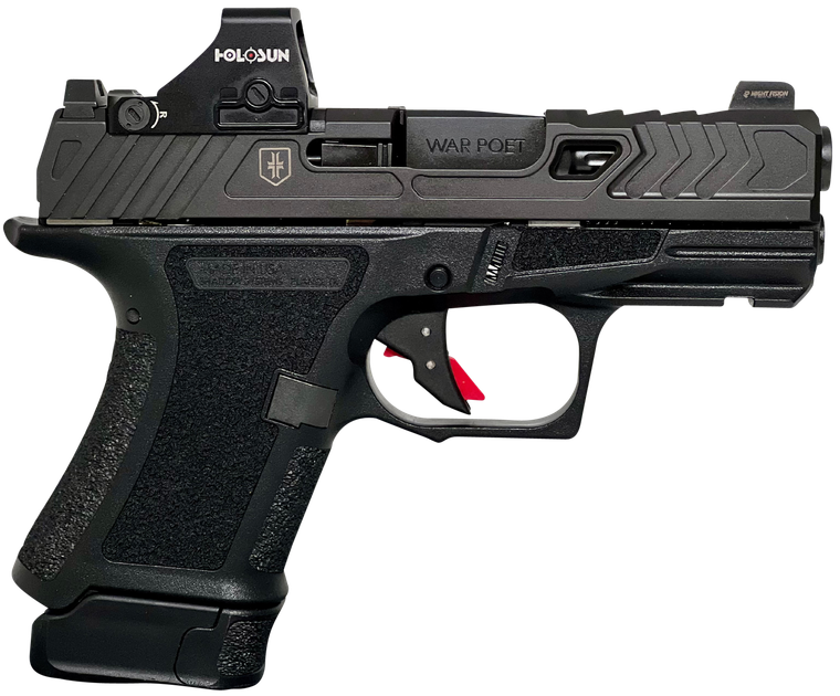 SHADOW SS-4077 CR920 9MM WP FLTD HOL 10R BLK                                                                                                                                                            