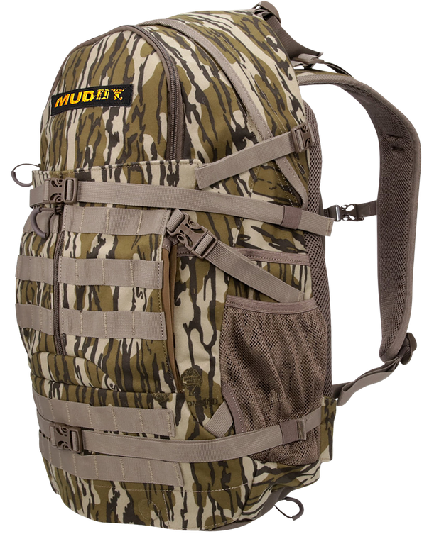 Muddy MUD-BPK-1300MO Pro 1300 Hunting Pack Mossy Oak Bottomland Polyester Zipper/Buckles Closure                                                                                                        