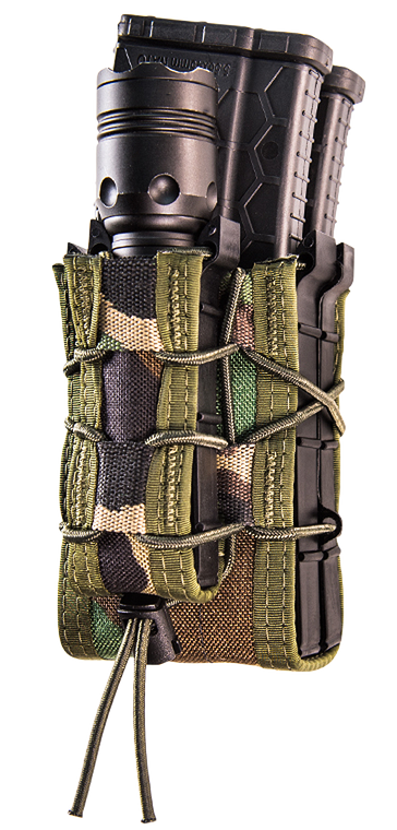 High Speed Gear 112RP0MC TACO X2RP Mag Pouch Double MultiCam Nylon MOLLE Compatible w/ Rifle Compatible w/ Pistol                                                                                       