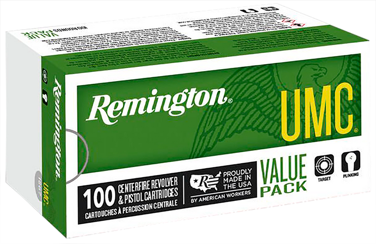 Remington Ammunition 23795 UMC Value Pack 40S&W 180gr Full Metal Jacket 100 Per Box/6 Case                                                                                                              