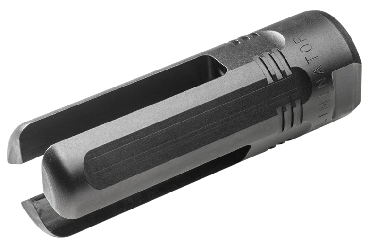 SureFire 3PELIMINATOR7625824 3P Eliminator Flash Hider Black Nitride Stainless Steel with 5/8"-24 tpi Threads & 2.80" OAL for 7.62x51mm NATO AR-10                                                      