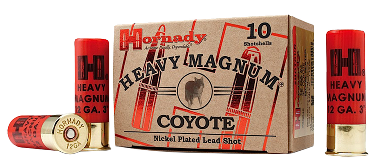 Hornady 86224 Heavy Magnum Coyote 12 Gauge 3" 1 oz 00 Buck Shot 10 Per Box/ 10 Case                                                                                                                     