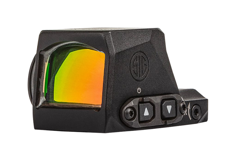 Sig Sauer Electro-Optics Romeo-X Compact Black Anodized 1 x 24 mm 2 MOA Red Dot/32 MOA Circle Multi Reticle
