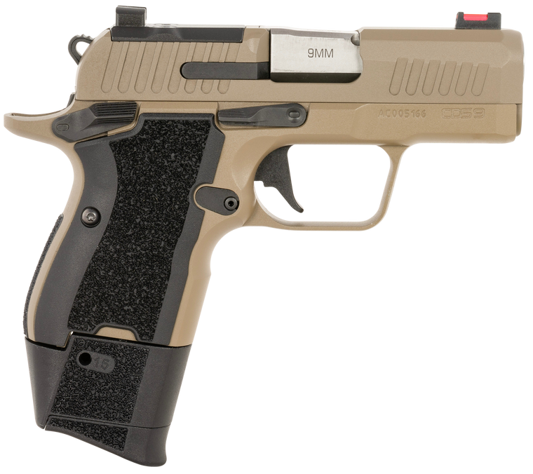 Kimber Mfg, Inc 3700881 CDS9 Lite 9mm Luger 15+1 3.18" Match Grade Barrel, Stainless Steel Optic Ready/Serrated Slide, Aluminum Frame w/Beavertail, RMSc Footprint, Ambidextrous                        