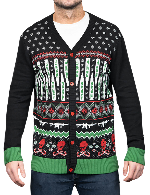 Magpul MAG1198-969-L Krampus Christmas Sweater Multi Color Long Sleeve Large                                                                                                                            