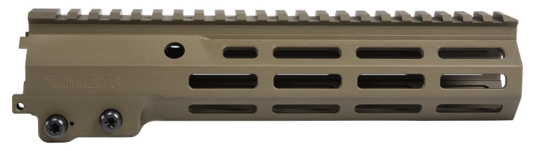 Geissele Automatics 05651S Super Modular Rail MK16 9.50" M-LOK, Desert Dirt Aluminum for AR Platform, Barrel Nut Included                                                                               