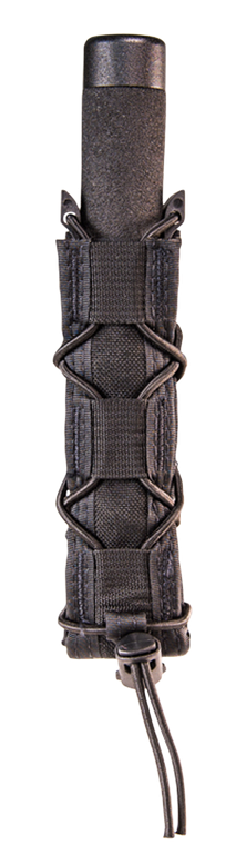 High Speed Gear 13EX10BK TACO Extended Mag Pouch Single Black Nylon Belt Belts 2.25" Wide Compatible w/ Pistol                                                                                          