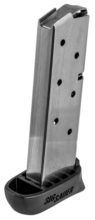 Sig Sauer MAG2383807X P238  7rd 380ACP Extended Natural Steel                                                                                                                                           